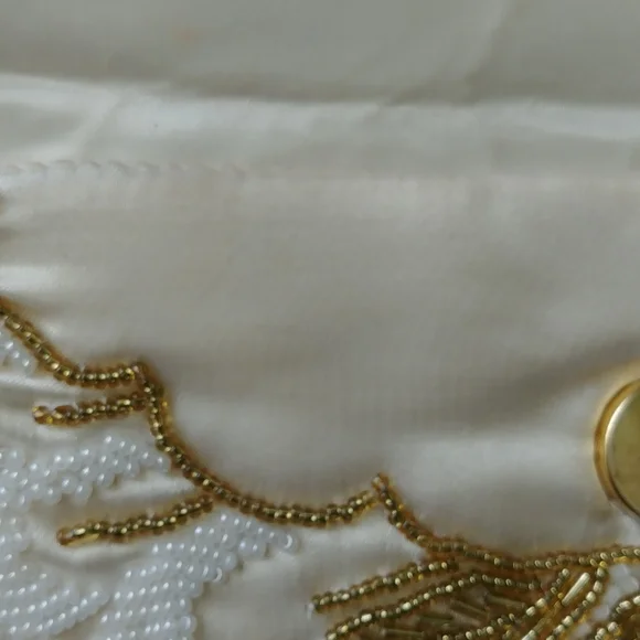 Vintage, Beaded envelope clutch - Picture 8 of 11